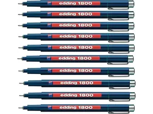 Μαρκαδόρος σχεδίου Edding 1800 0.5mm σε διάφορα χρώματα